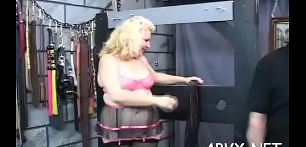 Lewd babe who is eagerly masturbating
